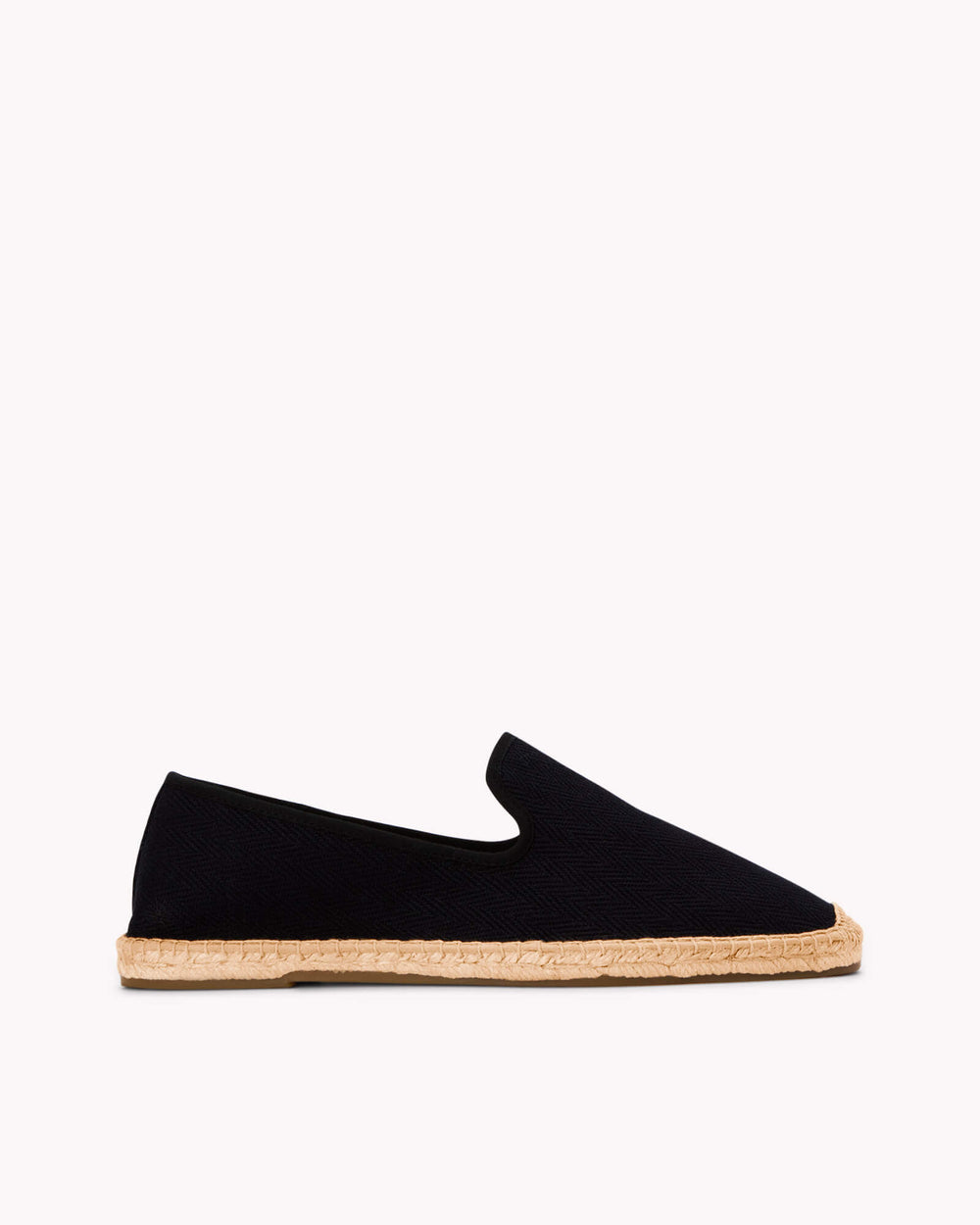 The Smoking Slipper - Tonal Piping - Tonal Black - Men's