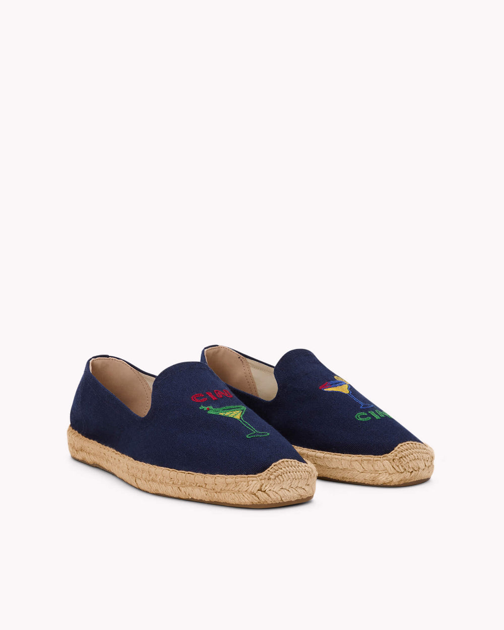 The Smoking Slipper - Embroidery / Cin Cin - Armada Blue - Men's