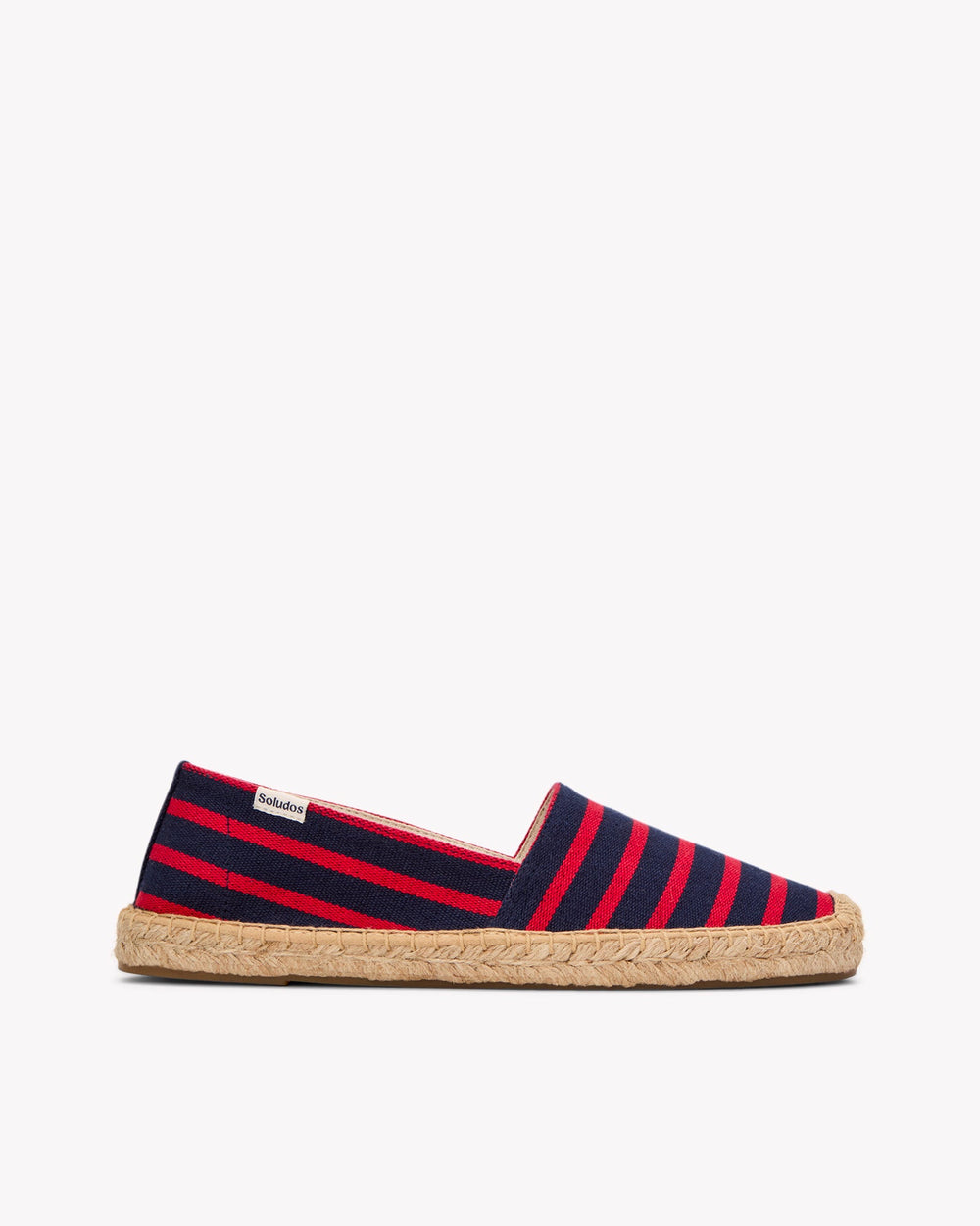 The Original Espadrille - Classic Stripes - Navy / Red - Women's