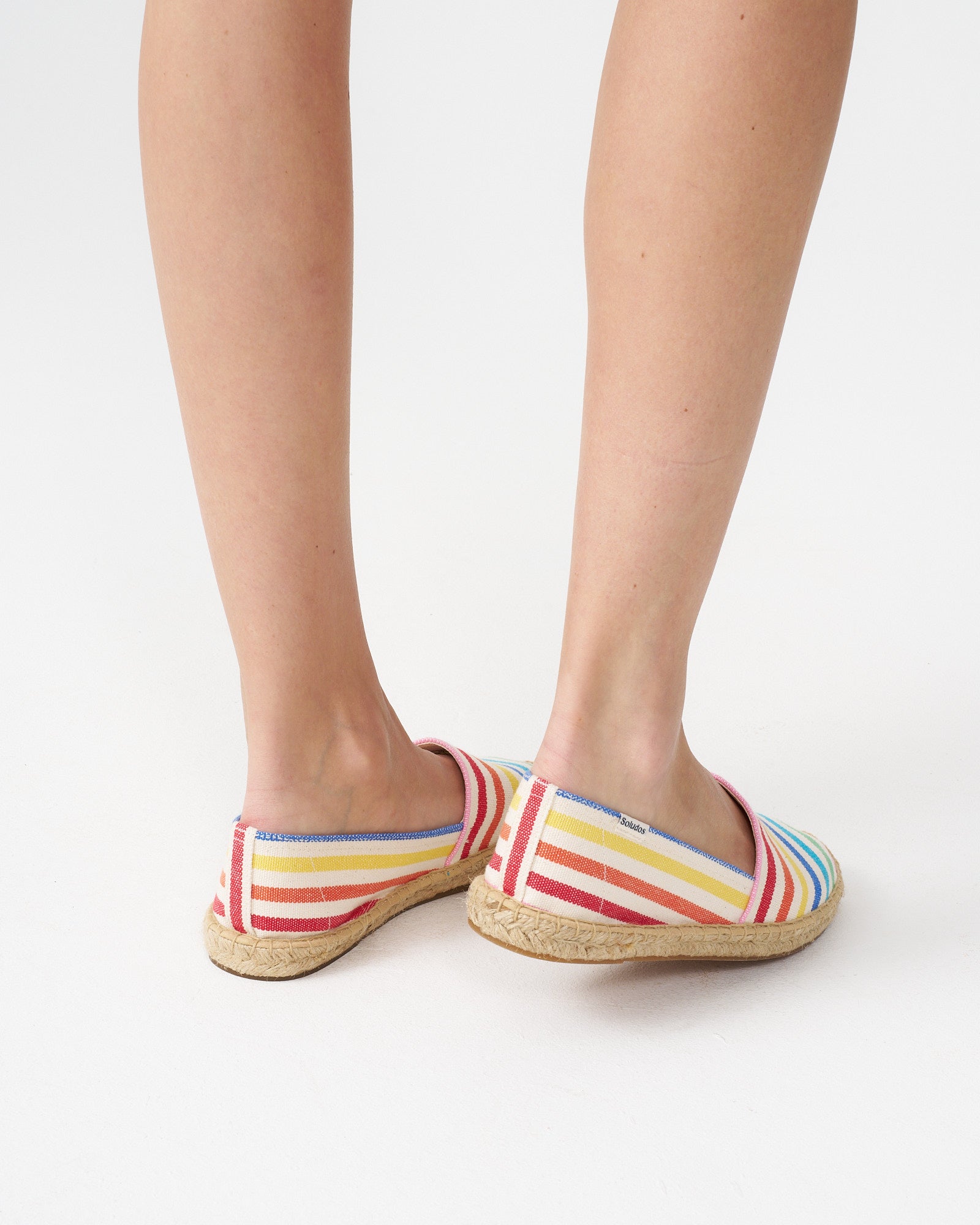 The Original Espadrille - Classic Stripes - Rainbow - Women's