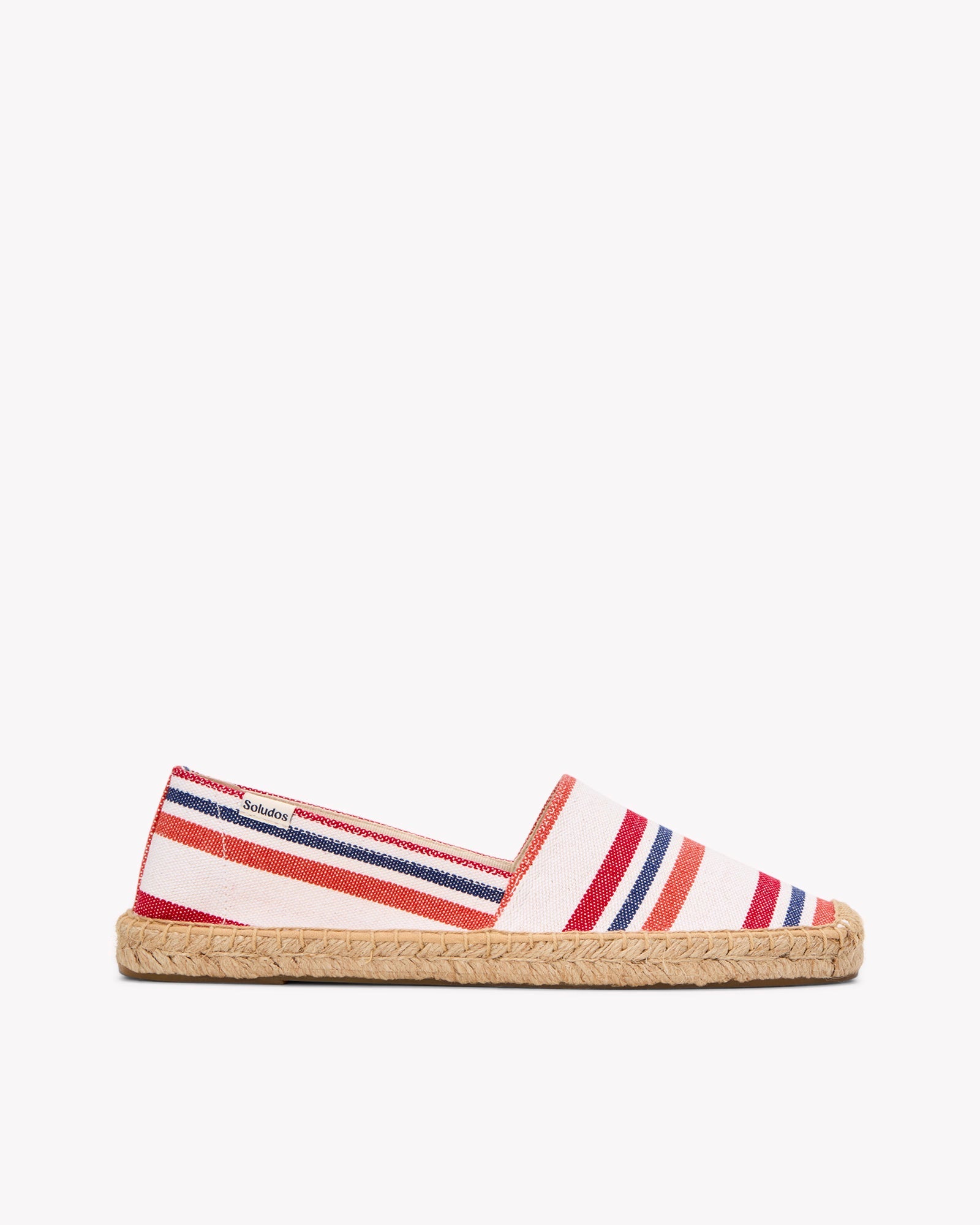 The Original Espadrille - Beach Stripes - Red / Orange / Blue - Women's