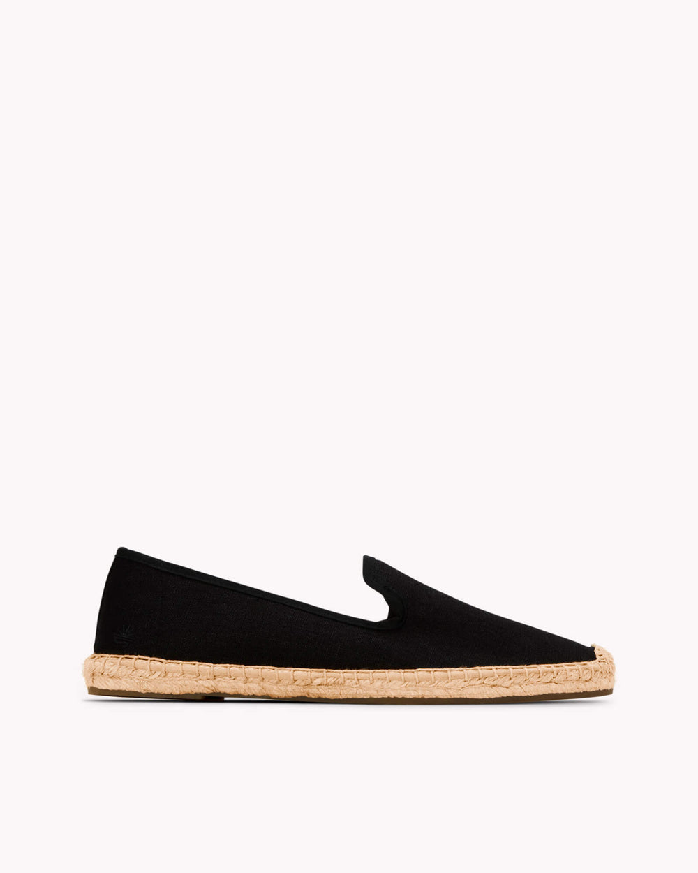 The Smoking Slipper - Tonal Piping - Tonal Black - Women's