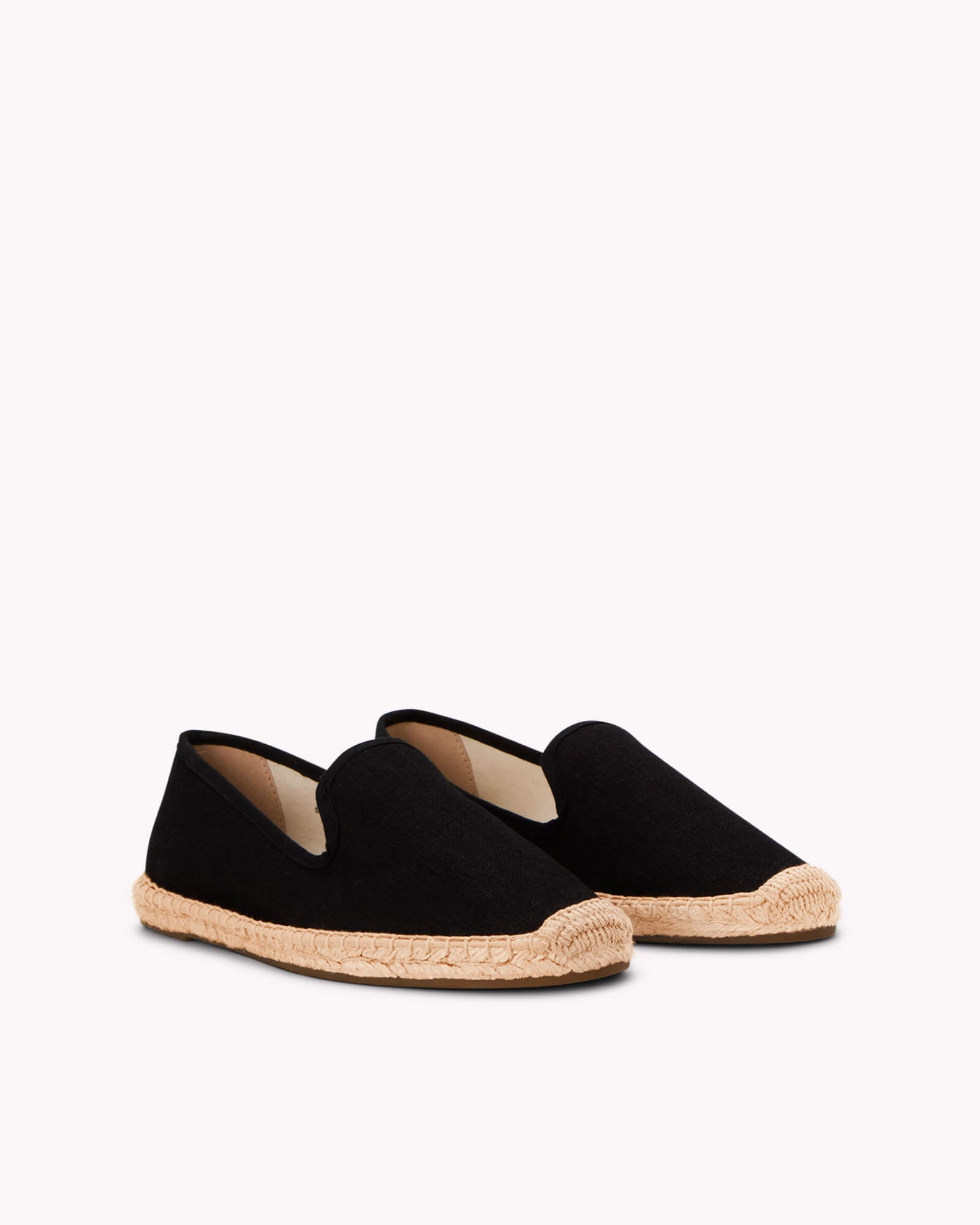 The Smoking Slipper - Tonal Piping - Tonal Black - Women's