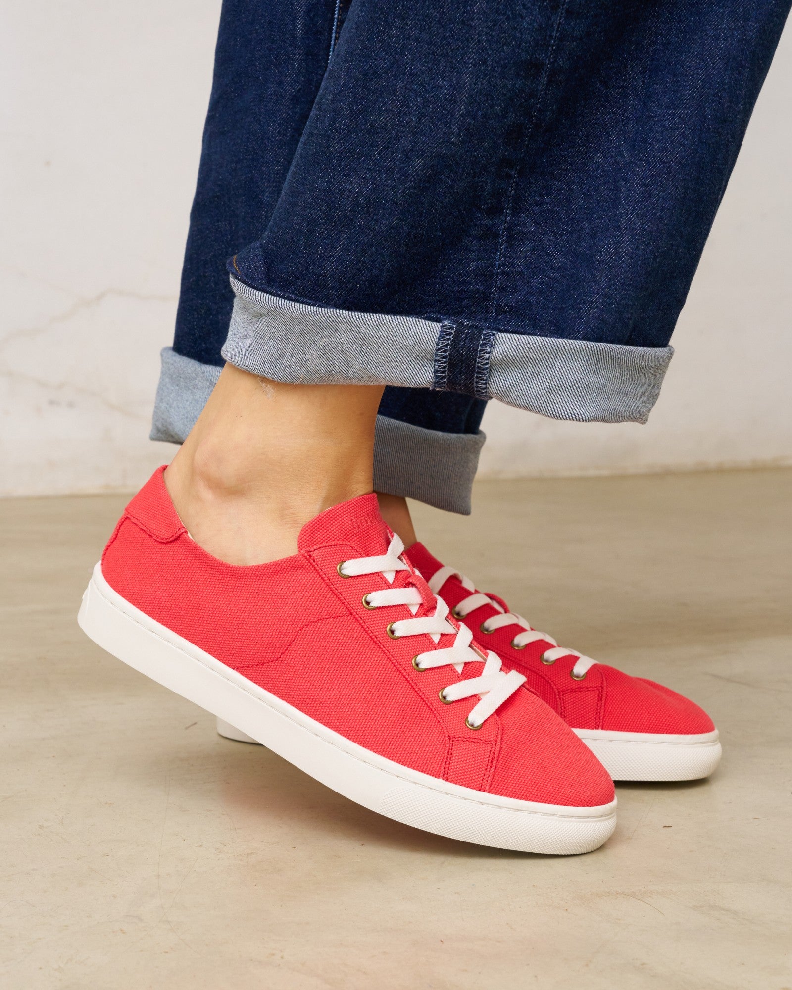 The Original Ibiza - Canvas - Cayenne Red - Women's