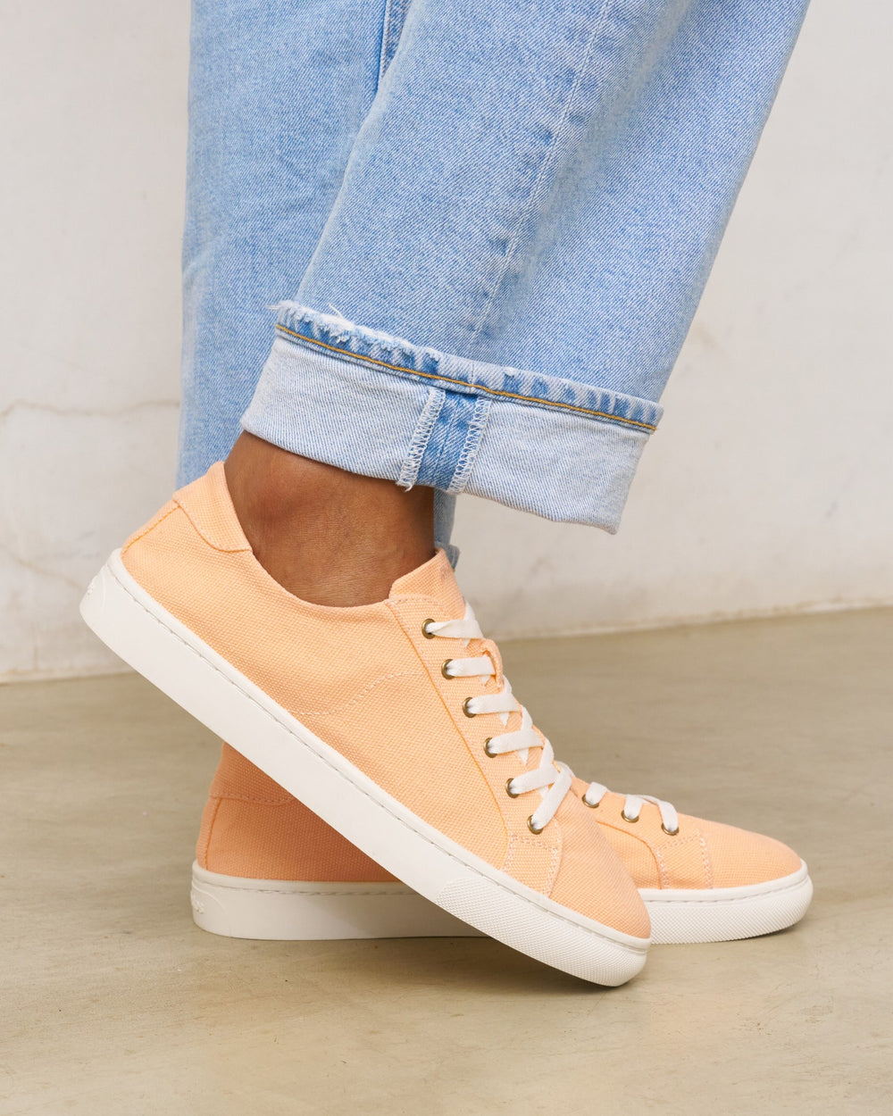 The Original Ibiza - Canvas - Peach Fuzz Orange - Women's