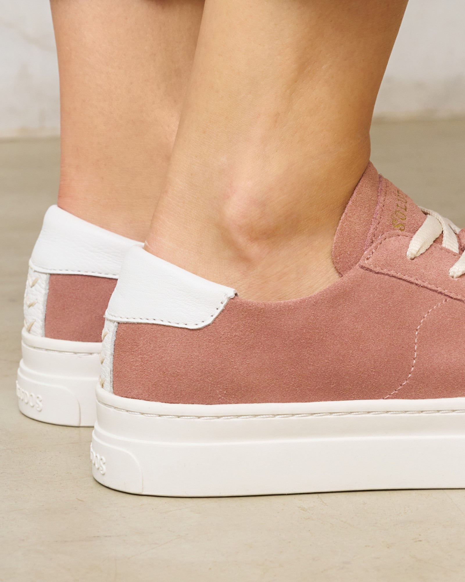 The Ibiza Platform - Suede - Dusty Rose - Women's