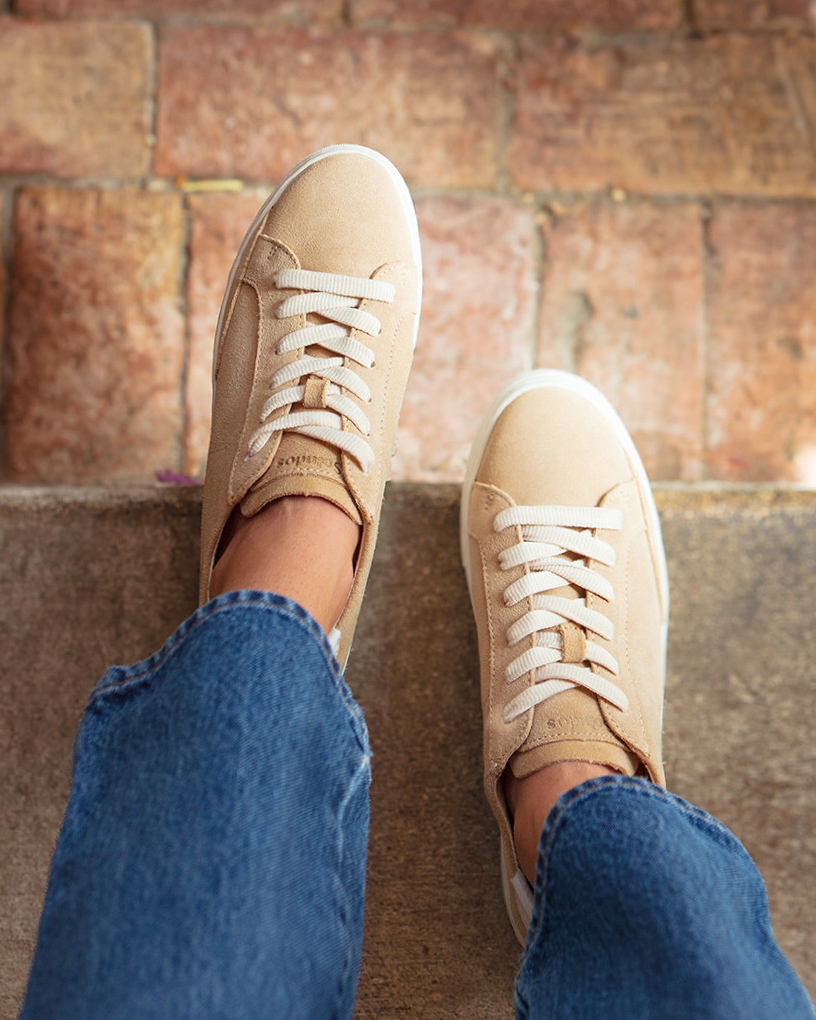 The Ibiza Platform - Suede - Sand Tan - Women's