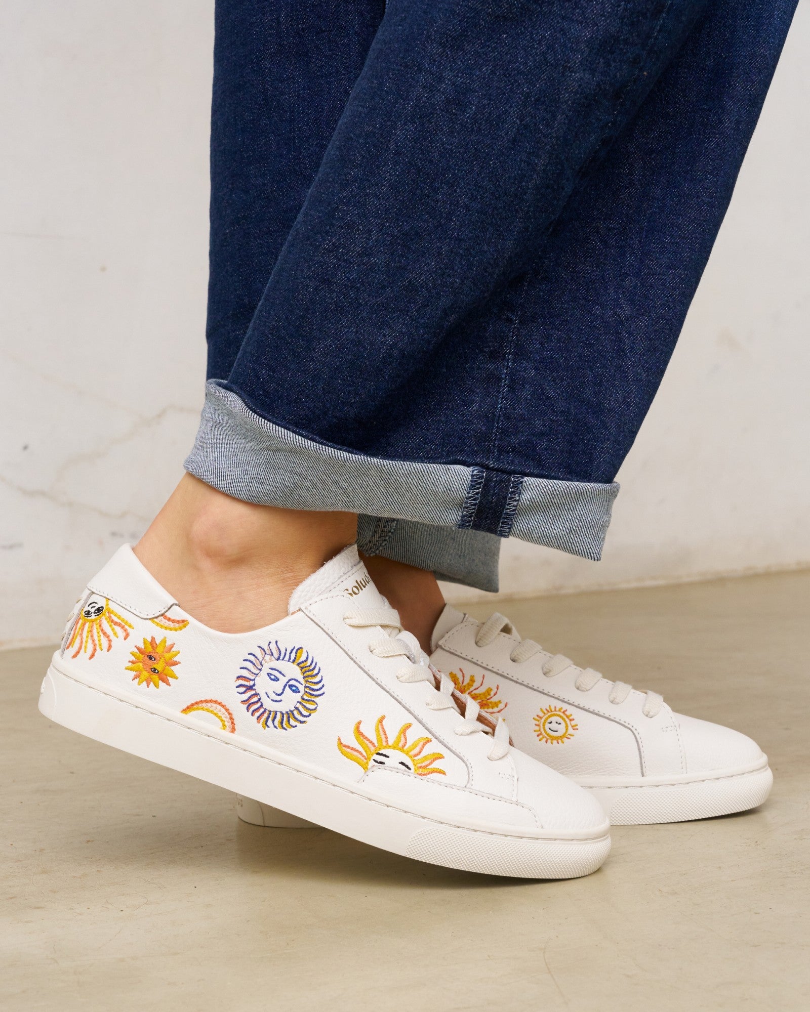 The Original Ibiza - Embroidery / Shine On - White - Women's